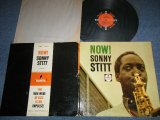 画像: SONNY STITT - NOW!  (Ex+/Ex+, Ex++)  / 1963 US AMERICA ORIGINAL"ORANGE with BLACK RING Label"  MONO Used LP 