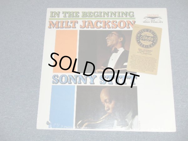 画像1: MILT JACKSON &SONNY STITT - IN THE BEGINNING  (SEALED BB)  / US AMERICA  REISSUE  "BRAND NEW SEALED" LP 