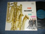 画像: THE FOUR FRESHMEN - THE FOUR FRESHMEN  AND FIVE GUITARS (MINT-/Ex++ Looks:MINT-)   / 1954 US AMERICA ORIGINAL "TURQUOISE Label"  MONO  Used  LP  