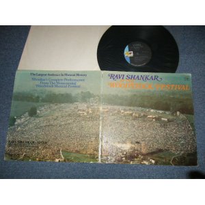 画像: RAVI SHANKAR - AT THE WOODSTOCK FESTIVAL  (Ex++/Ex+++) /  1970 US AMERICA ORIGINAL STEREO  Used LP