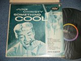 画像: JUNE CHRISTY - SOMETHING COOL (Ex/Ex+++ B-3:Ex++ ) / 1959 Version  US AMERICA ORIGINAL "1st Press 'CLOSED EYES' Cvr" 2nd Press Version "BLACK with RAINBOW with CAPITOL Logo on LEFT Label" MONO Used LP 