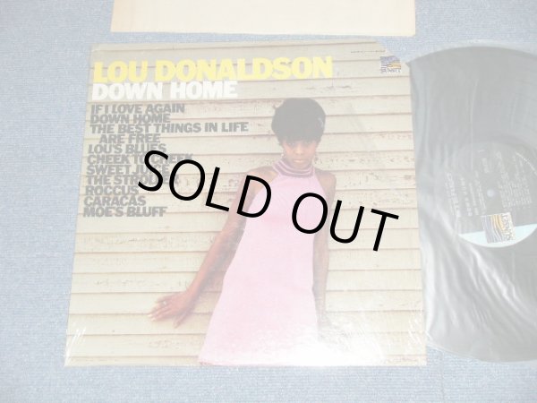 画像1: LOU DONALDSON - DOWN HOME (MINT-/Ex++ Looks:MINT- Cut Out   ( MINT-/Ex++ Looks:MINT- )  / 1969 US AMERICA  ORIGINAL Used LP 