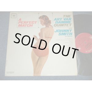 画像: The ART VAN DAMME QUINTET with JOHNNY SMITH on Guitar  -  A PERFECT MATCH ( Ex++/MINT-) / 1963 US ORIGINAL "2 EYES with GURANTEED HIGH FIDELITY Label" MONO Used LP  
