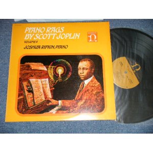 画像: JOSHUA RIFKIN (PIANO) - PIANO RAGS BY SCOTT JOPLIN VOLUME II (Ex+++/MINT-) / 1972 US AMERICA ORIGINAL  Used LP  