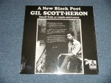 画像: GIL SCOTT-HERON  - A NEW BLACK POET(SEALED) / US AMERICA REISSUE "BRAND NEW SEALED"  LP 