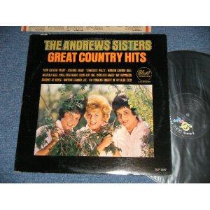 画像:  THE ANDREWS SISTERS  - GREAT COUNTRY HITS  (Ex+/Ex+++ EDSP) / 1963  US AMERICA ORIGINAL MONO  Used  LP