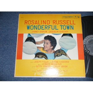 画像: ost (ROSALIND RUSSELL,SYDNEY CHAPLIN, JAQUELYN McKEEVER, LEONARD BERNSTEIN + ) - WONDERFULTOWN  / 1958 US AMERICA ORIGINAL MONO Used LP 