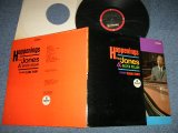 画像: HANK JONES & OLIVER NELSON - HAPPENINGS ( Ex++/MINT- BB )  / 1968 Version US AMERICA REISSUE "BLACK with RED RING / IMPULE & ABC at Top Label"  STEREO  Used LP 