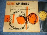 画像: GENE AMMONS  - ALL STAR SESSIONS (Ex/Ex++ WOBC, TapeSeam )  / 1956 Version US AMERICA "YELLOW & BLACK with 203 South Washington Ave.,Berfenfield, NJ on Label"  MONO Used LP 