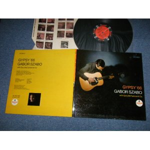 画像: GABOR AZABO - GYPSY '66 ( Ex++/Ex++ EDSP)  / 1966 US AMERICA ORIGINAL "ORANGE with BLACK RING Label" STEREO  Used LP  