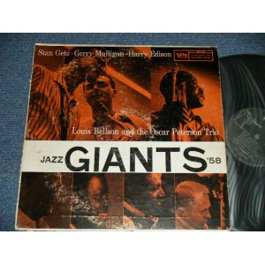 画像: V.A. (Stan Getz · Gerry Mulligan · Harry Edison, Louis Bellson And The Oscar Peterson Trio ) - JAZZ GIANTS '58 (VG+++/Ex-  EDSP)  / 1958 US AMERICA ORIGINAL  MONO  Used LP  