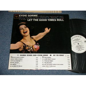 画像: EYDIE GORME - LET THE GOOD TIMES ROLL(Ex+++/MINT-)   / 1963 US AMERICA ORIGINAL "WHITE LABEL PROMO" 1st press "2-EYES Label" Label MONO Used LP