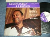 画像: J.J. JAY JAY JOHNSON - CONCEPTS IN BLUE (Ex++/Ex+++) / 1981  US ORIGINAL Used LP 