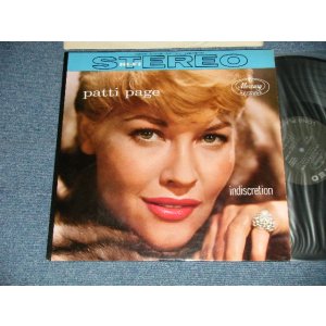 画像: PATTI PAGE - INDISCRETION ( Ex+++/Ex++ Looks:Ex)  /1959  US AMERICA ORIGINAL "BLACK zwith SILVER Print Label"  STEREO Used LP
