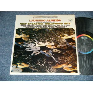画像: LAURINDO ALMEIDA - NEW BROADWAY HOLLYWOOD HITS (Ex++/Ex+++ EDSP ) / 1960 US AMERICA   2nd press "BLACK with RAINBOW CAPITOL LOGO on TOP LABEL" STEREO Used LP