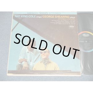 画像: NAT KING COLE GEORGE SHEARING  - NAT KING COLE sings /GEORGE SHEARING plays  (Ex++/Ex+++) / 1963 US AMERICA ORIGINAL "BLACK with RAINBOW & CAPITOL Logo on Top Label"  Used LP