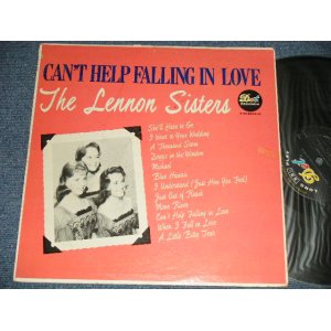 画像:  THE LENNON SISTERS - CAN'T HELP FALLING IN LOVE  ( Ex+/Ex++ EDSP) / 19662  US AMERICA ORIGINAL MONO Used  LP