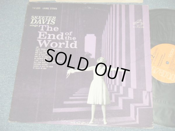 画像1: SKEETER DAVIS -  sings THE END OF THE WORLD ( Ex+/MINT-)  / 1968? Version  US AMERICA REISSUE "ORANGE Label" STEREO  Used LP