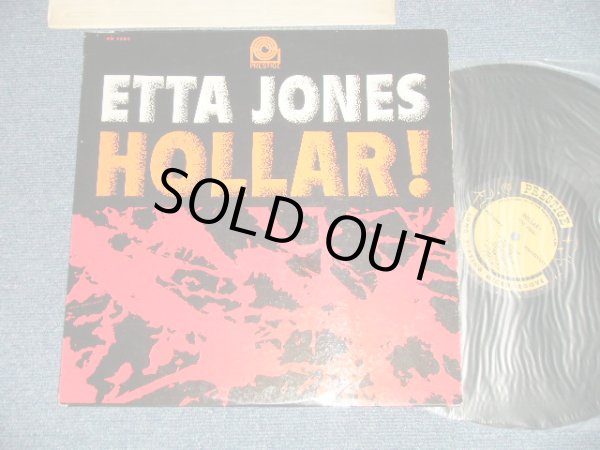 画像1: ETTA JONES -  HOLLAR!  ( Ex/Ex+++)  / 1963 US AMERICA ORIGINAL "YELLOW LABEL"   MONO Used LP