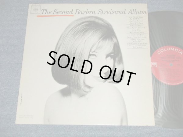 画像1: BARBRA STREISAND  - THE SECOND BARBRA STREISAND ALBUM  ( Ex++/Ex++ STOBC)   / 1963  US AMERICA ORIGINAL "1st Press 2 EYES with GURANTEED High Fidelity on Label" MONO Used LP