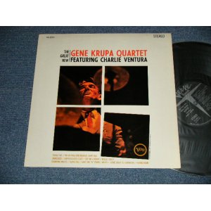 画像: GENE KRUPA QUARTET - THE GREAT NEW GENE KRUPA QUARTET : Featuring CHARLIE VENTURA ( Ex+++/Ex+) / 1964 US AMERICA ORIGINAL STEREO Used LP