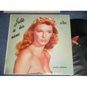 画像: JULIE LONDON - JULIE IS HER NAME ( DEBUT ALBUM )  (Ex+/Ex+++) / 1960 US AMERICA MONO "3rd Press Later LIBERTY Mark Front Cover""Glossy Jcacket " "4th Press BACK Cover" "2nd PRESS Color LIBERTY LABEL" Used LP  