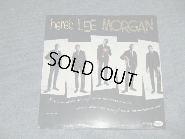 画像1: LEE MORGAN - HERE'S LEE MORGAN (SEALED/ US AMERICA REISSUE "BRAND NEW SEALED" LP