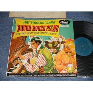 画像: JOE "FINGERS" CARR - ROUGH-HOUSE PIANO (Jazzy Ragtime piano)  (Ex+/Ex++ Looks:Ex+++  EDSP)  /1953 US AMERICA ORIGINAL "TURQUOISE Label" MONO Used LP 