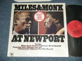 画像: MILES DAVIS & THELONIOUS MONK - MILES & MONK AT NEW PORT (MINT/MINT-)  /  US Reissue 180 glam Heavy Weight  Used LP  Out-Of-Print 