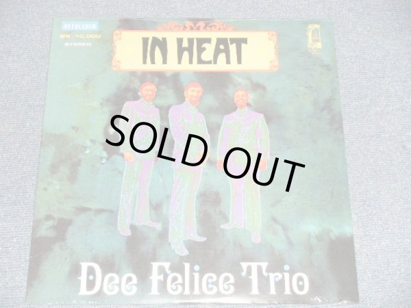 画像1: DEE FELICE TRIO - IN HEAT (SEALED)  /   US AMERICA REISSUE "BRAND NEW SEALED"  LP