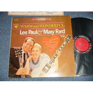 画像: LES PAUL & MARY FORD  - WARM AND WONDERFUL (Ex+/MINT- STMPOBC, STEAROFC)  / 1962 US AMERICA ORIGINAL "6 EYES Label" STEREO Used LP 