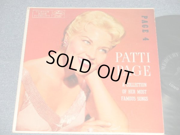 画像1: PATTI  PAGE - PAGE 4 : A COLLECTION OF HER MOST FAMOUS SONGS (Ex++/MINT SWOBC, EDSP ) / 1955 US AMERICA ORIGINAL MONO Used LP 