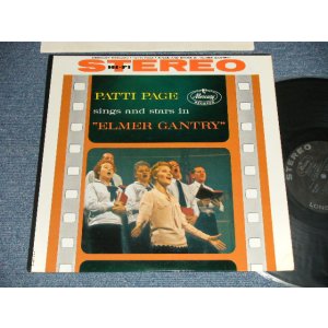 画像: PATTI PAGE - SINGS and STARS IN ELMER GANTRY ( Ex++/MINT- )  /1960 US AMERICA ORIGINAL "BLACK with SILVER Print Label" STEREO Used LP