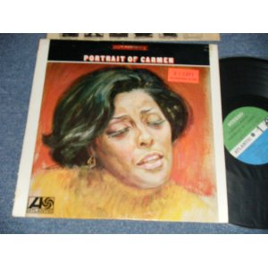 画像: CARMEN McRAE - PORTRAIT OF CARMEN ( Ex+/Ex+++ )  /  1968 US AMERICA ORIGINAL "GREEN and BLUE Label" "PROMO" STEREO Used LP 