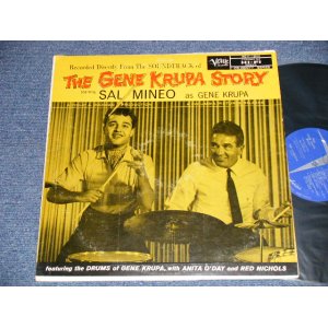 画像: GENE KRUPA  - THE GENE KRUPA STORY (Ex/Ex+++ EDSP /  1958 US AMERICA ORIGINAL "BLUE LABEL"  MONO Used LP