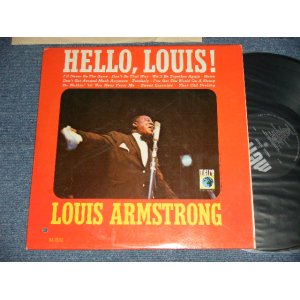 画像: LOUIS ARMSTRONG - HELLO LOUIS! ( Ex++/MINT- BB)  / 1969 US AMERICA  ORIGINAL  Used LP  