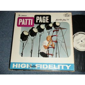 画像: PATTI PAGE -  ON CAMERA...FAVORITES FROM TV (Ex/Ex++ A-1:Ex-)  /1959  US AMERICA ORIGINAL "WHITE LABEL PROMO" MONO Used LP