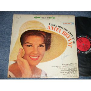 画像: ANITA BRYANT - KISSES SWEETER THAN WINE ( Ex/Ex+++ Looks:Ex++  Tape Seam, TEAROFC) / 1961 US AMERICA ORIGINAL "6 EYE'S Label" STEREO  Used LP 