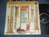 画像: JACKIE DAVIS - MEETS THE TROMBONES  (MINT-/MINT-)  / 1959 US AMERICA ORIGINAL "BLACK with RAINBOW CAPITOL Logo on LEFT Label" STEREO Used LP 