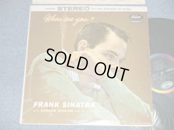 画像1: FRANK SINATRA - WHERE ARE YOU? (Ex+/MINT-) / 1962 US AMERICA ORIGINAL 2nd press "BLACK with RAINBOW 'CAPITOL' LOGO on TOP Label" STEREO Used  LP 