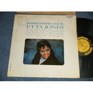 画像: ETTA JONES -  SOMETHING NICE(Ex-, POOR/Ex++)  / 1964 US AMERICA ORIGINAL 1st Press Label "YELLOW Label"  MONO Used LP