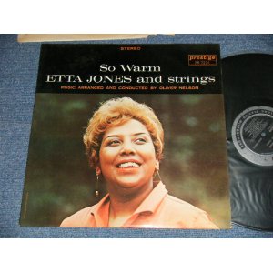 画像: ETTA JONES -  SO WARM  ( Ex++, Ex+/Ex+ Looks:Ex)  / 1961 US AMERICA ORIGINAL 1st Press "SILVER Label" STEREO Used LP