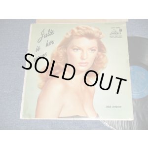 画像: JULIE LONDON - JULIE IS HER NAME (DEBUT ALBUM) ( Matrix # A) LRP-3006-1B SIDE-1 H-80P-9800-1B    B) LRP-3006  SIDE 2 1D) (Ex+, Ex/MINT- Looks:MINT-) / 1956 US AMERICA ORIGINAL MONO "1st Press LIBERTY Credit Front Cover" "2nd Press Un-Glossy Jcket " "2nd Press BACK Cover" "1st PRESS Turquoise Color LABEL" Used LP  