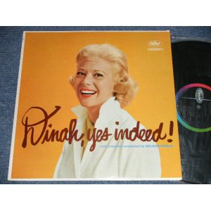 画像: DINAH SHORE With NELSON RIDDLE - DINAH,YES INDEED! (Ex+++/MINT- ) / 1959 US AMERICA ORIGINAL 1st Press "BLACK with RAINBOW CAPITOL Logo on Left side Label" MONO LP