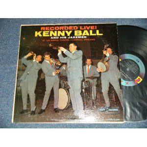 画像: KENNY BALL AND HIS JAZZMEN - RECORDED LIVE! (Ex+/MINT-)  / 1962 US AMERICA ORIGINAL MONO Used LP