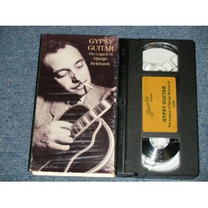 画像: DJANGO REINHARDT - GYPSY GUITAR :  THE LEGEND OF DJANGO REINHARDT (MINT-/MINT) / 1992 US AMERICA  ORIGINAL Used VIDEO 