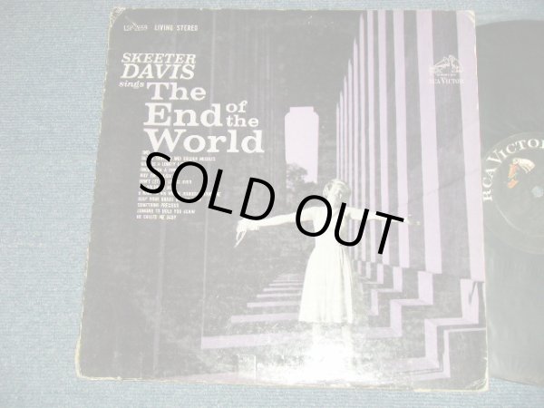 画像1: SKEETER DAVIS -  sings THE END OF THE WORLD ( VG+++/Ex+ Looks:Ex EDSP, Tape Seam)  / 1963 US AMERICA ORIGINAL 1st Press "BLACK Label" STEREO Used LP