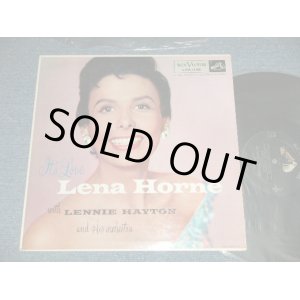 画像: LENA  HORNE With LENNIE HAYTON - IT'S LOVE (Ex++/MINT-) / 1955 US AMERICA ORIGINAL MONO Used LP 