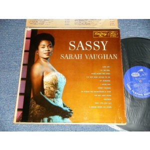 画像: SARAH VAUGHAN - SASSY (Ex/Ex+++ B-2,3,: Ex+ EDSP, TapeSeam)  / 1956  US AMERICA ORIGINAL "1st Press HARD VINYL, HEAVY WEIGHT"  MONO Used  LP