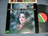 画像: CARMEN McRAE -  FOR ONCE IN MY LIFE (MINT/MINT)  /  1969 Version US AMERICA 2nd Press "GREEN & RED with 1841 BROADWAY Label" STEREO Used LP 